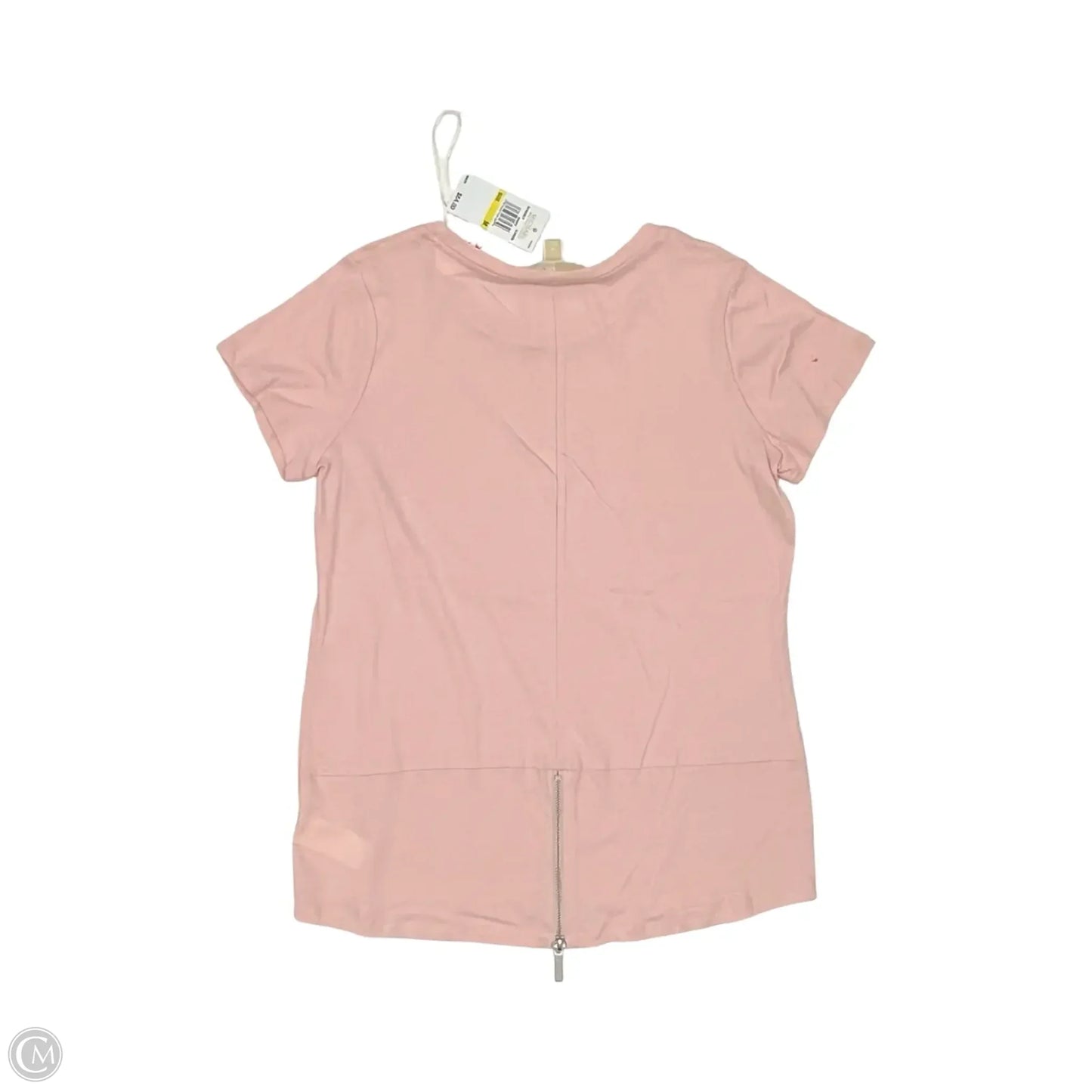 Top Short Sleeve Designer By Michael Kors In Pink, Size: M