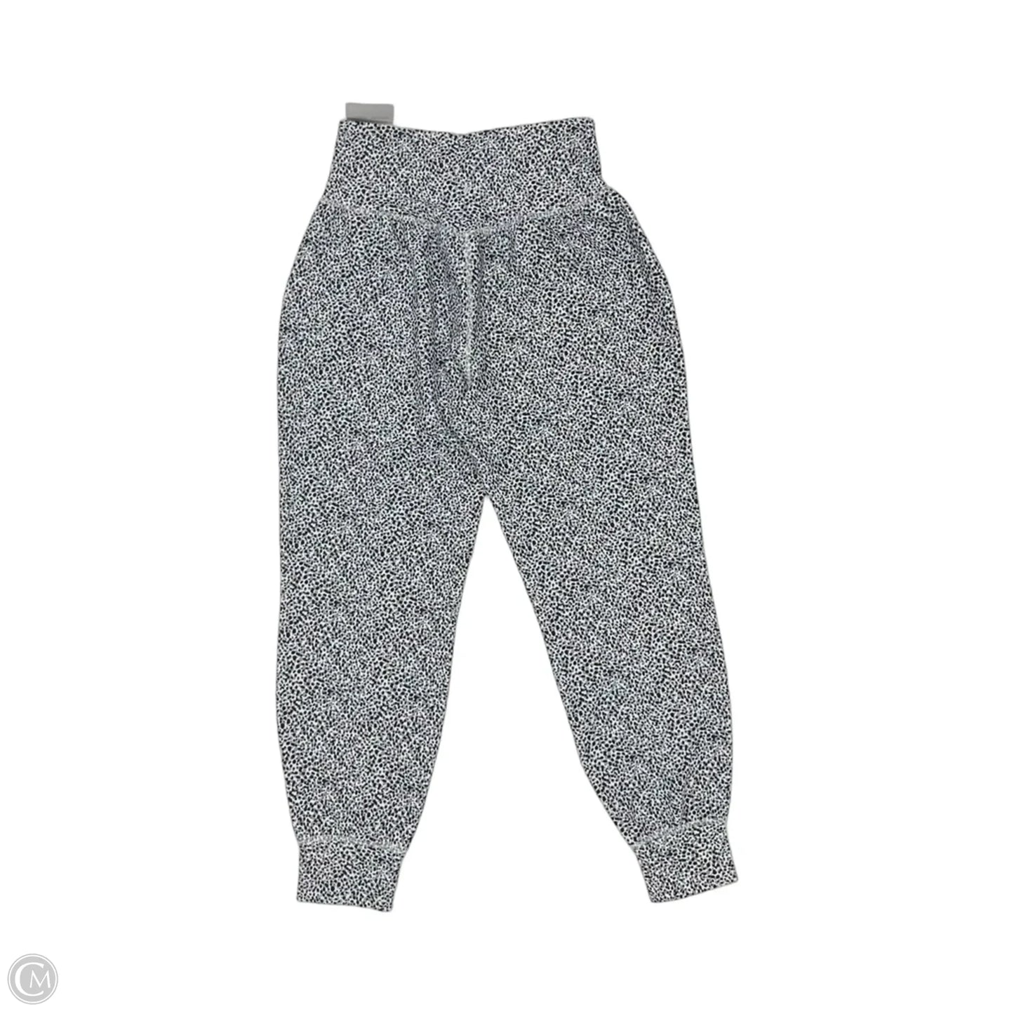Athletic Pants By Old Navy In Black & Cream, Size: M