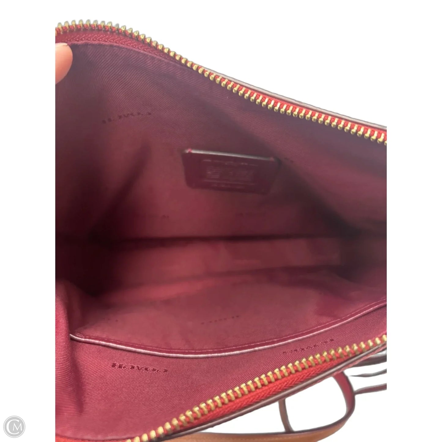 Crossbody Designer By Coach, Size: Medium