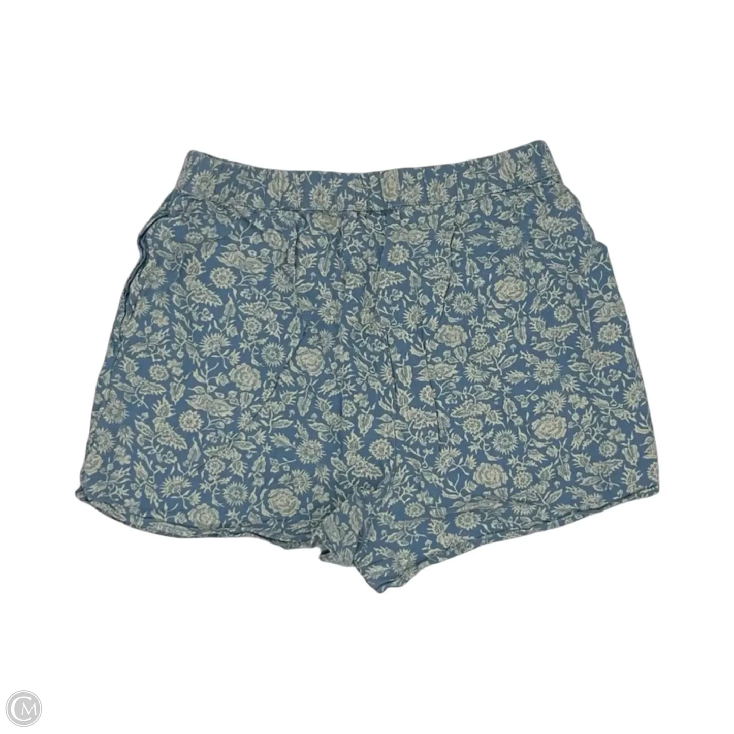 Shorts By Universal Thread In Blue & Cream, Size: M