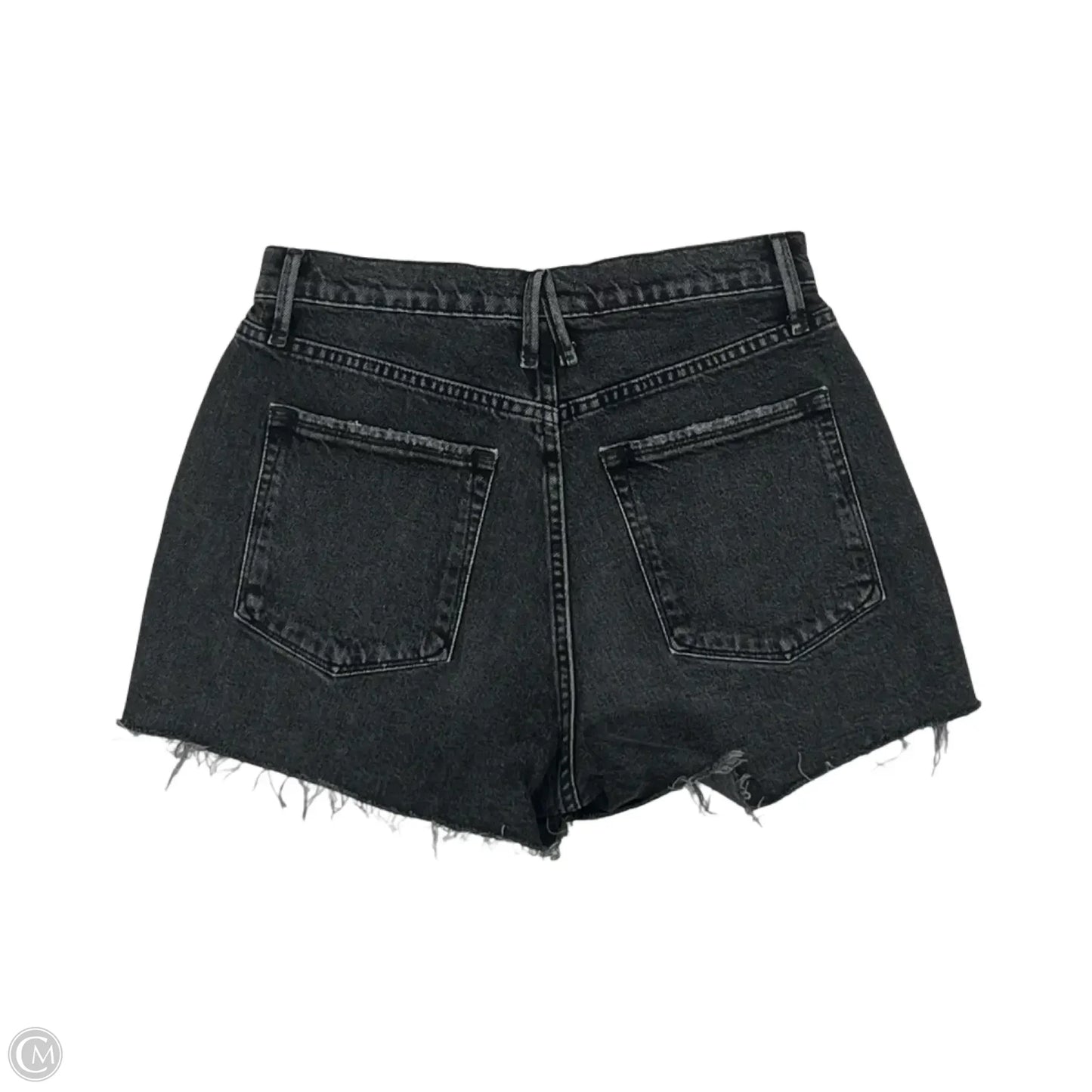 Shorts By Good American In Black Denim, Size: 0