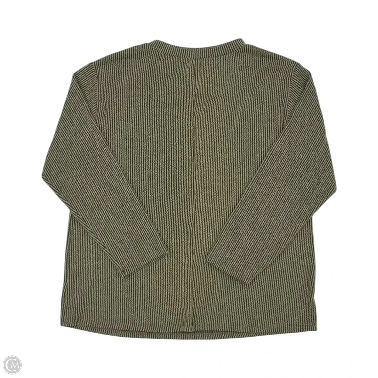 Top Long Sleeve By Entro In Green, Size: L