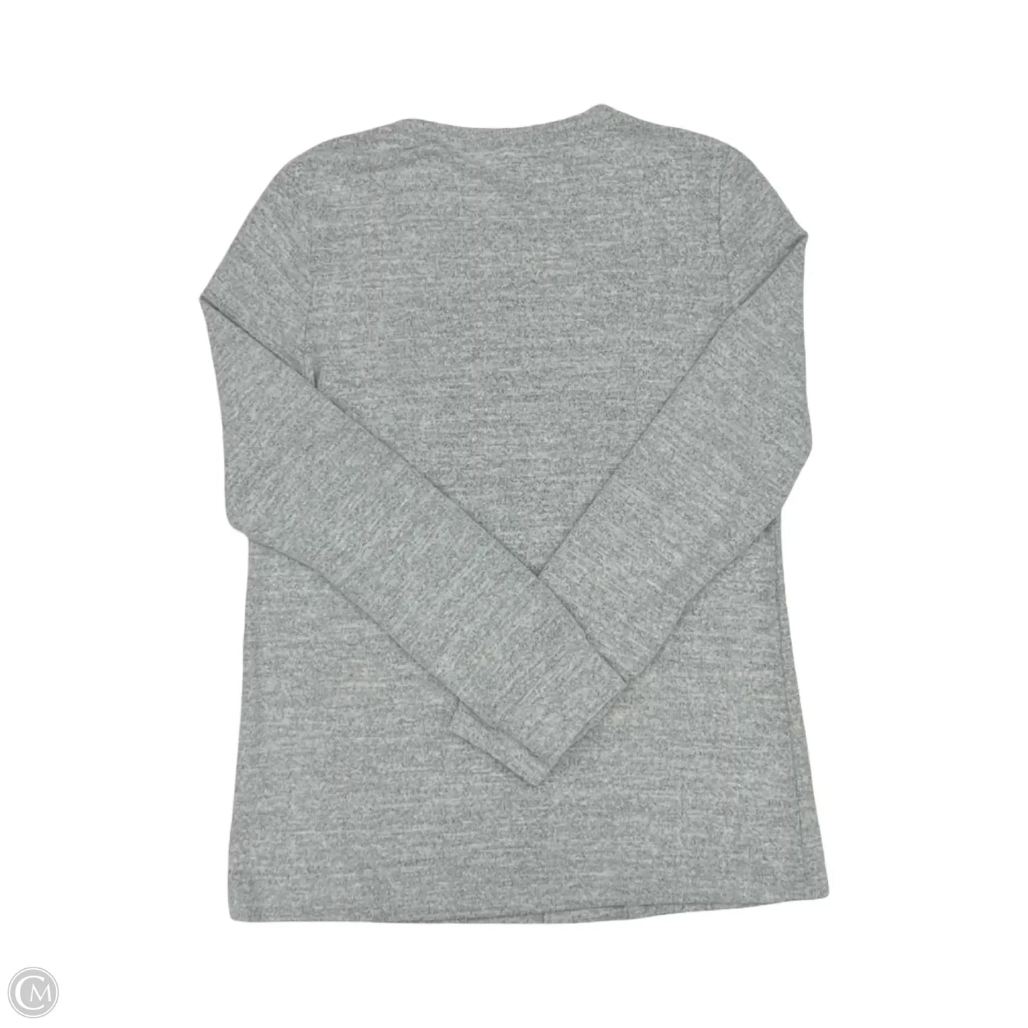 Top Long Sleeve By Cmf In Grey, Size: S