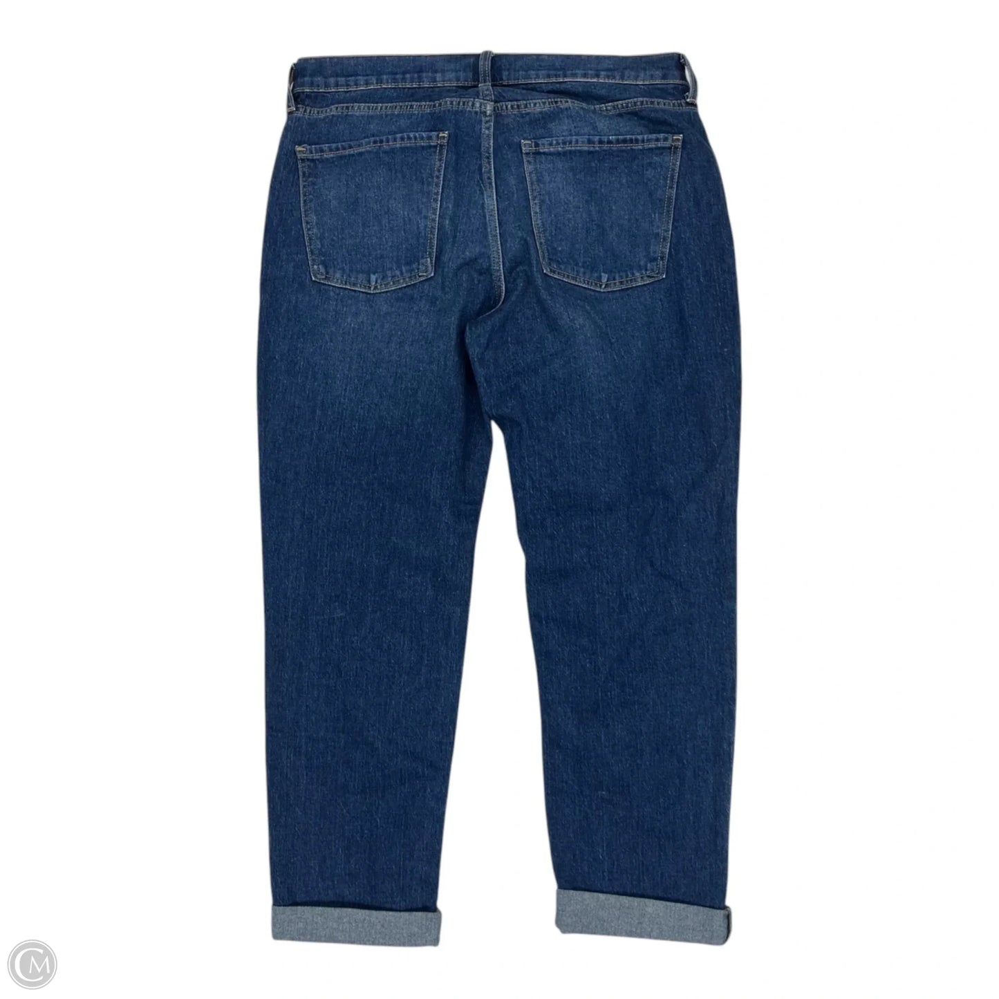 Jeans Boyfriend By Old Navy In Blue Denim, Size: 12
