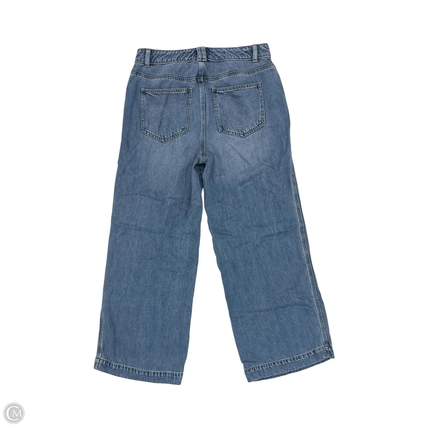 Jeans Wide Leg By Talbots In Blue Denim, Size: 6