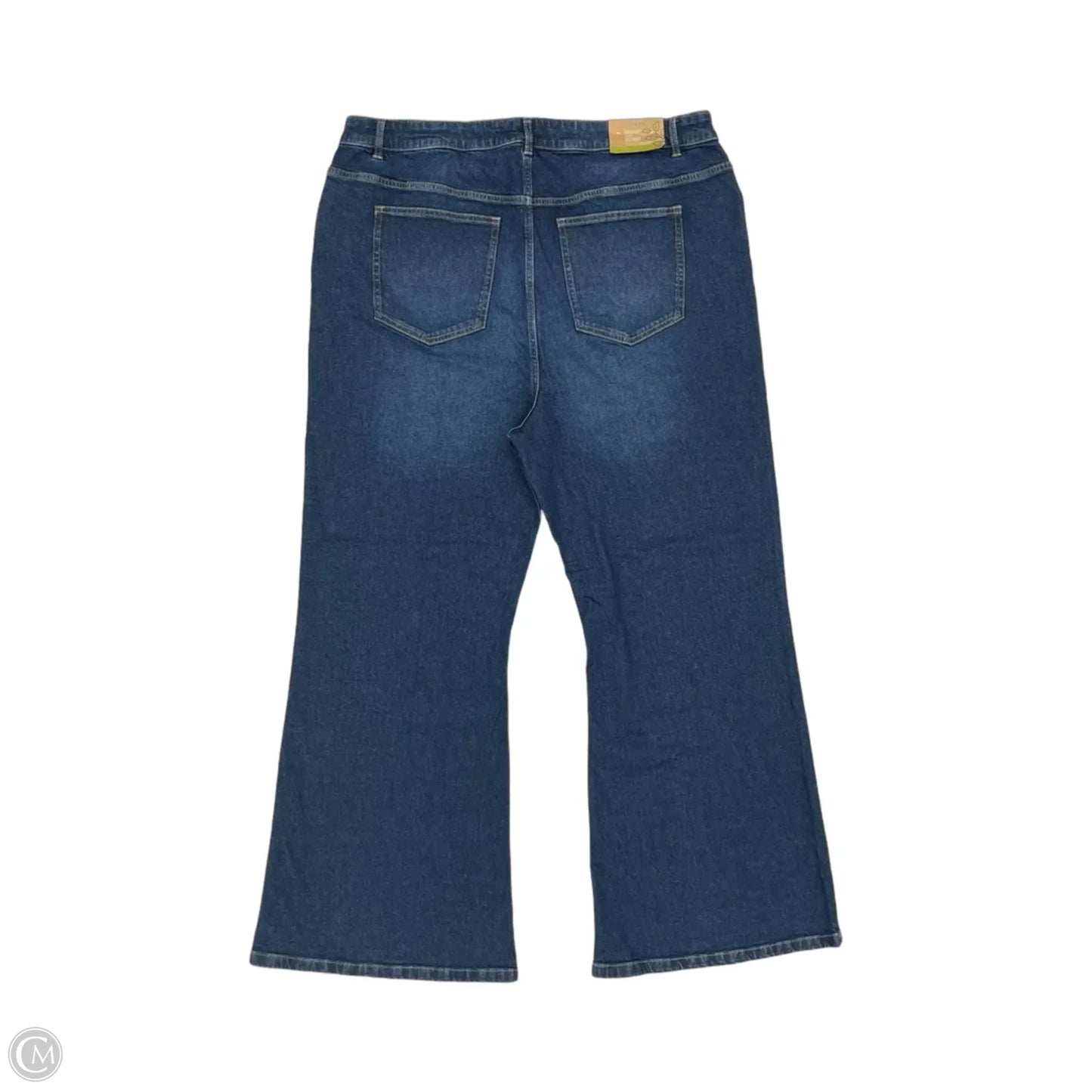 Jeans Boot Cut By Serra In Blue Denim, Size: Xl