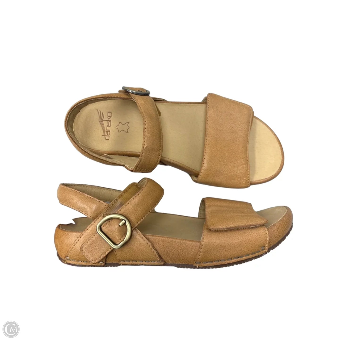 Sandals Flats By Dansko In Tan, Size: 7.5