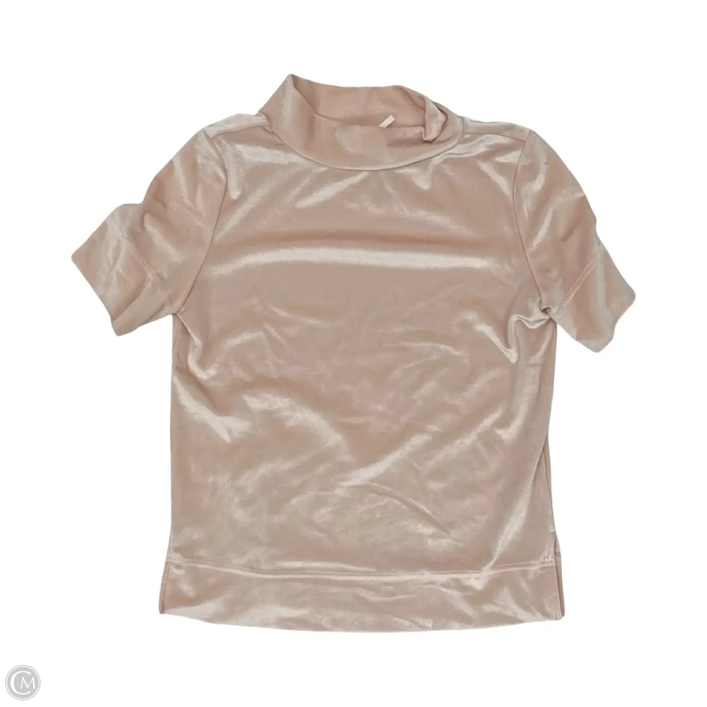 Top Short Sleeve By Anthropologie In Pink, Size: Xs