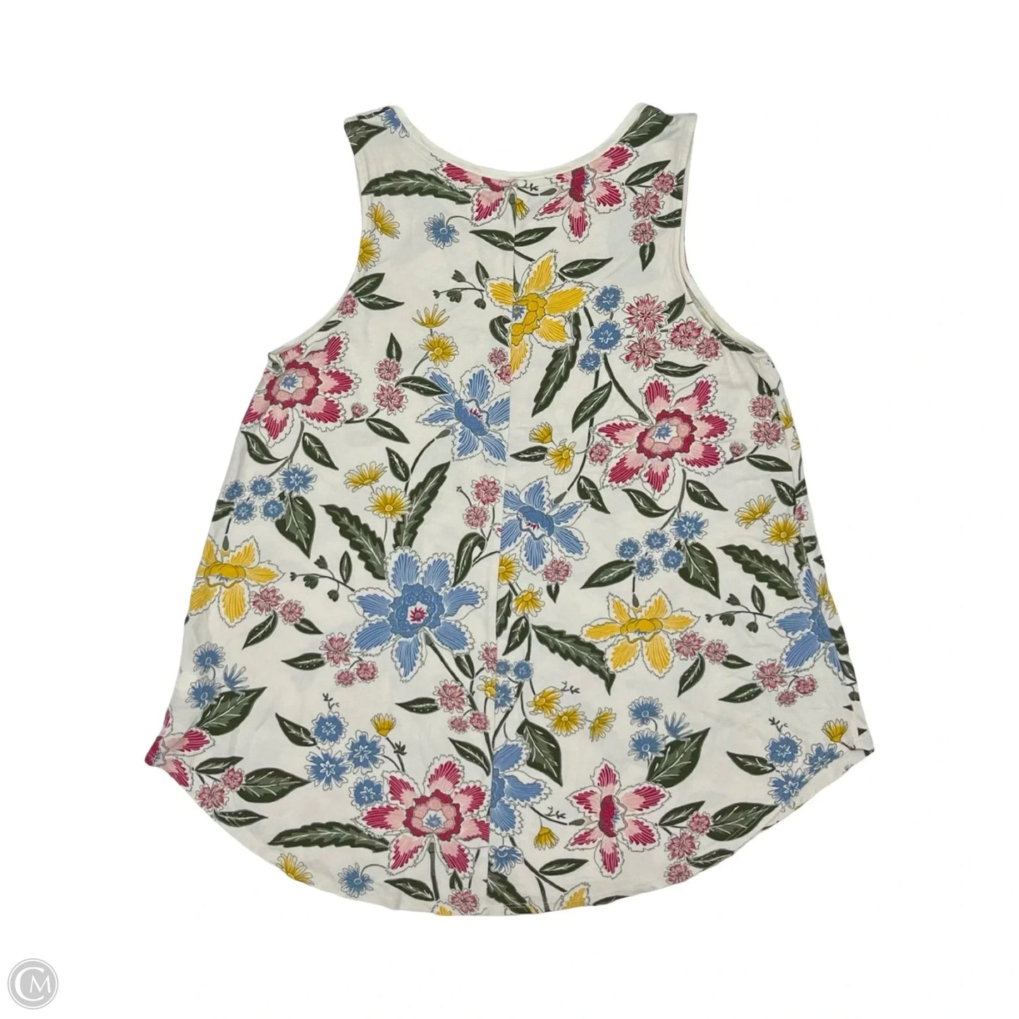 Top Sleeveless By Old Navy In Cream, Size: M