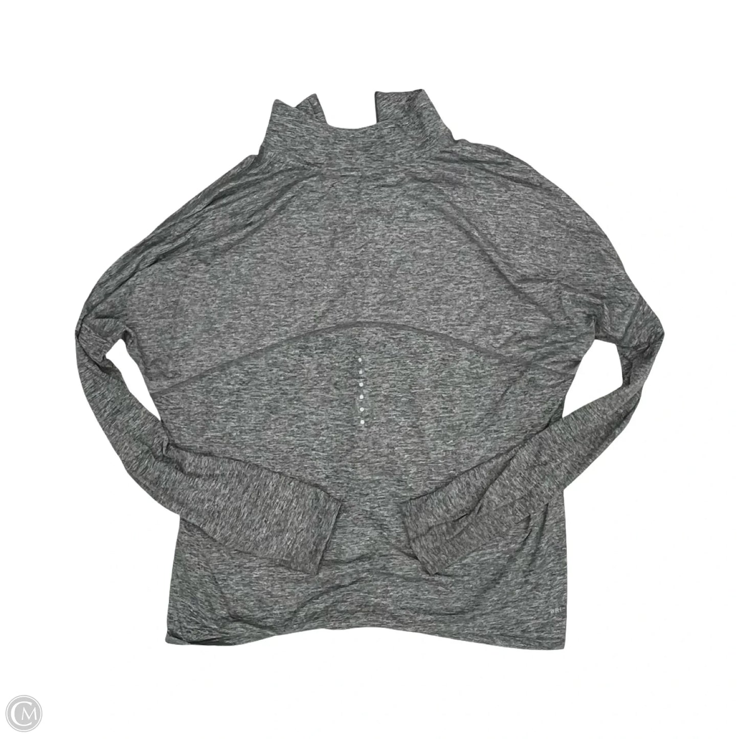 Athletic Jacket By Nike In Grey, Size: Xl