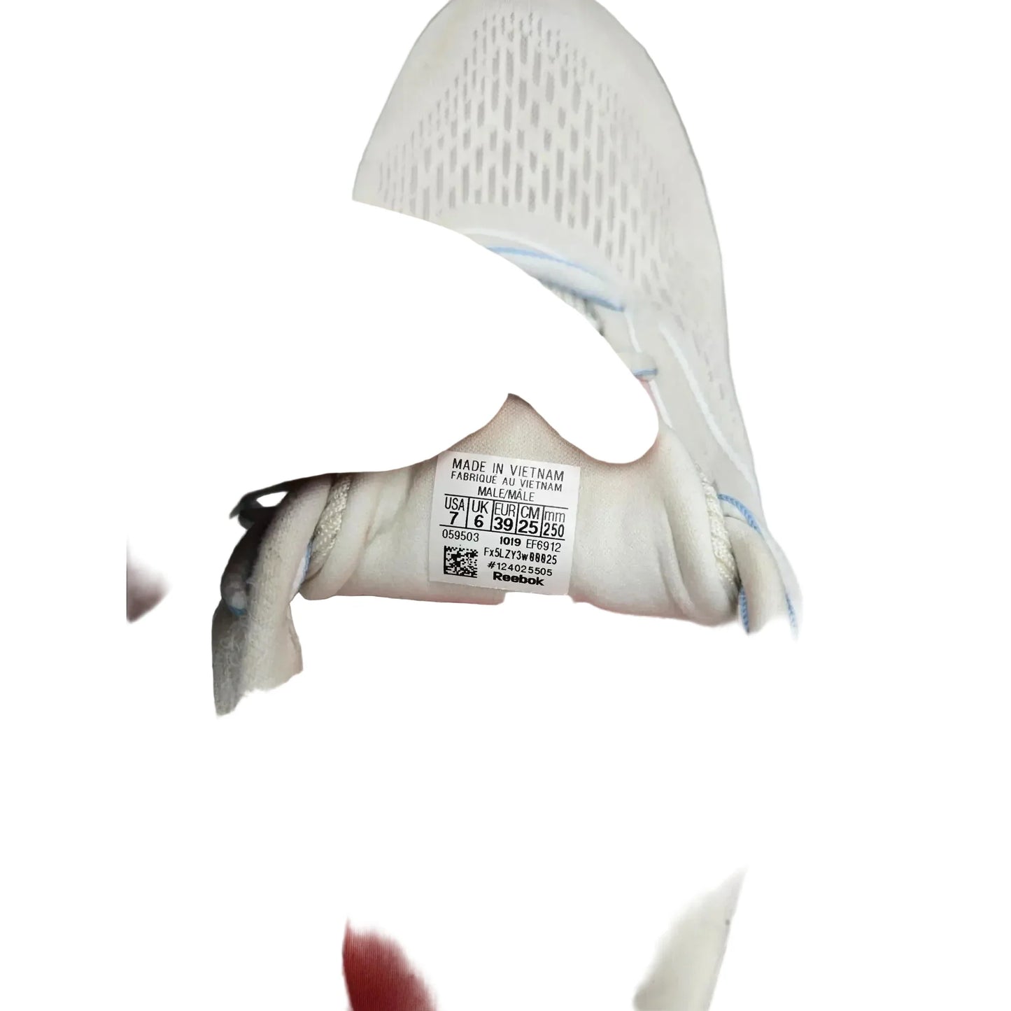 Shoes Athletic By Reebok In White, Size: 7