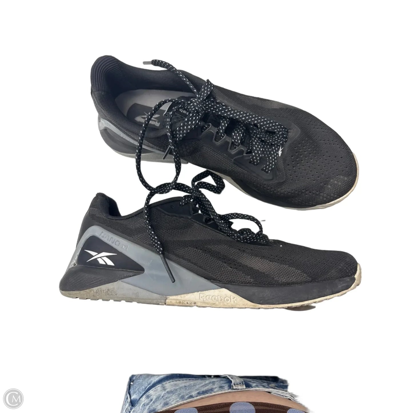 Shoes Athletic By Reebok In Black, Size: 8.5