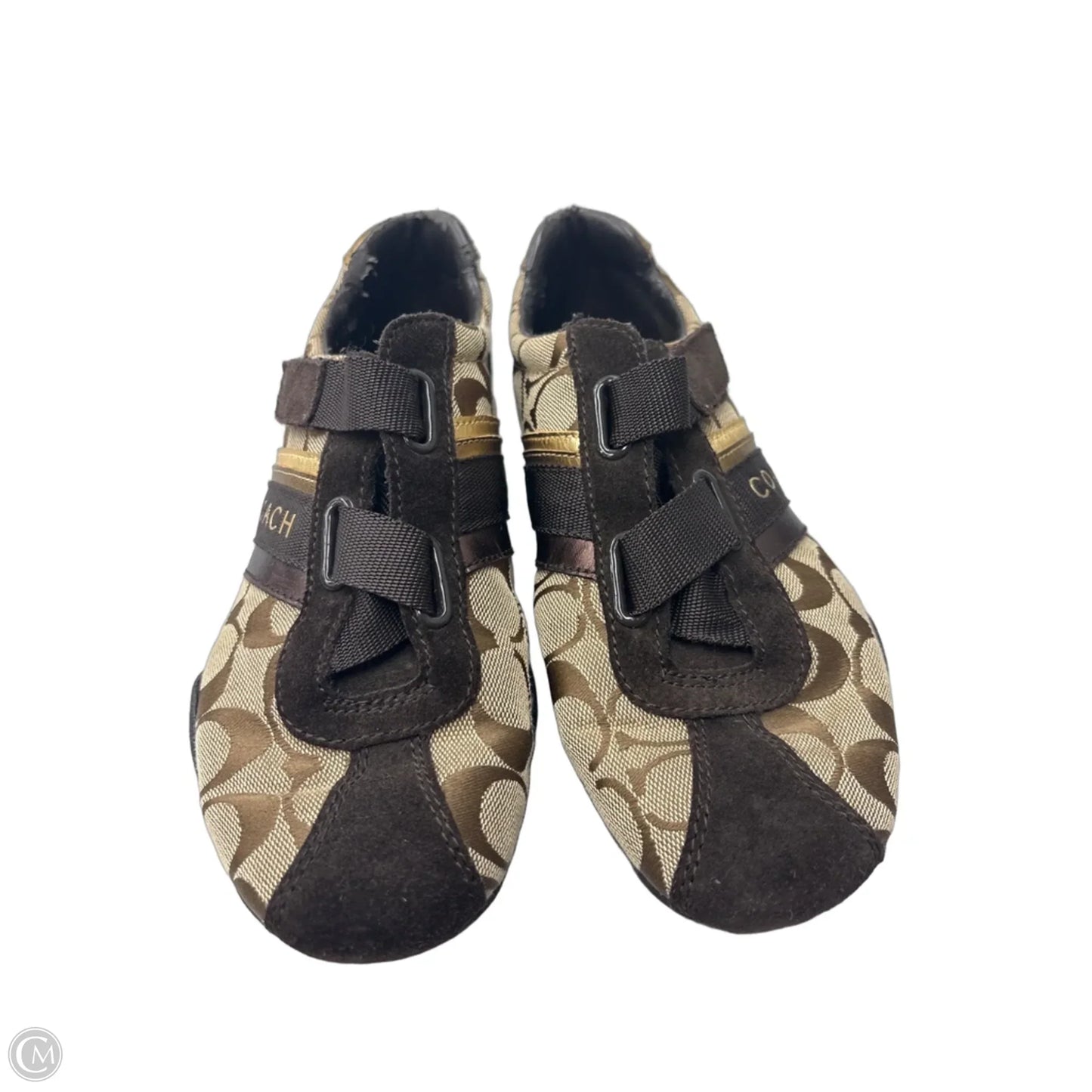 Shoes Designer By Coach In Brown, Size: 7.5