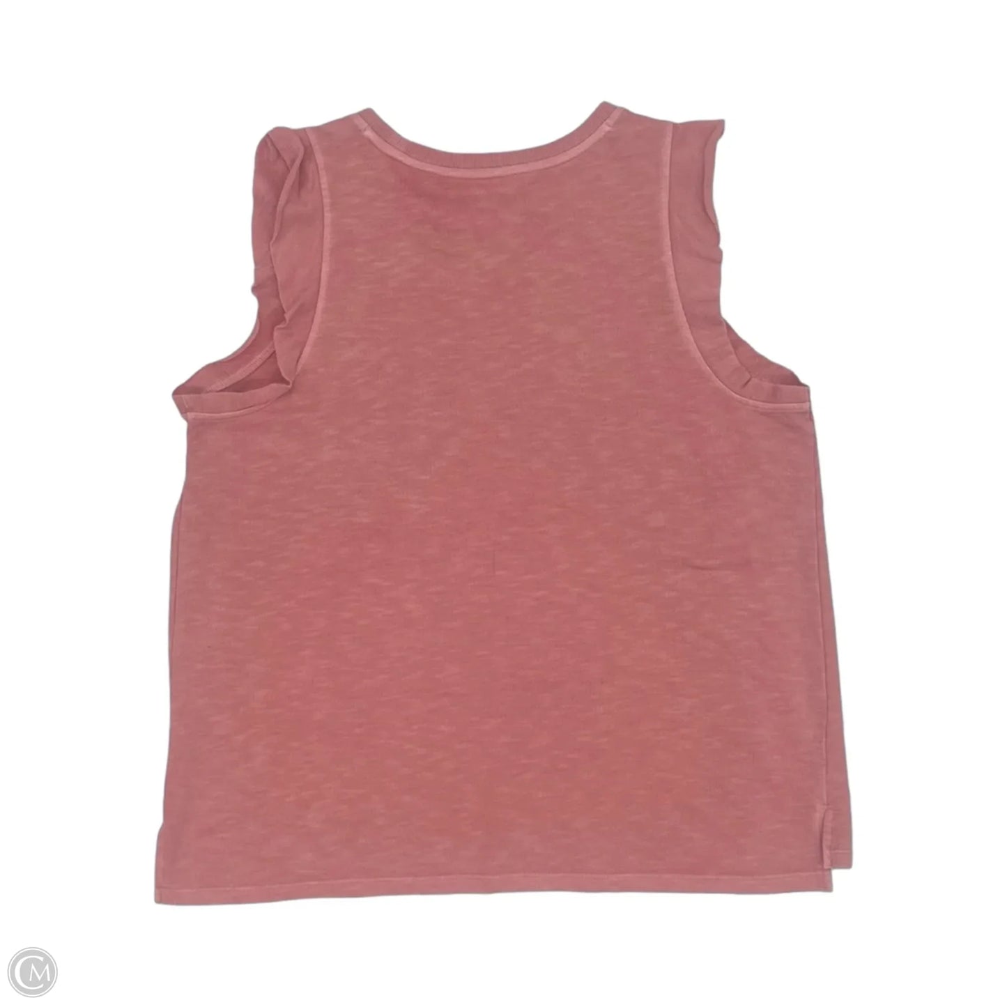 Top Sleeveless By Sonoma In Pink, Size: Xl