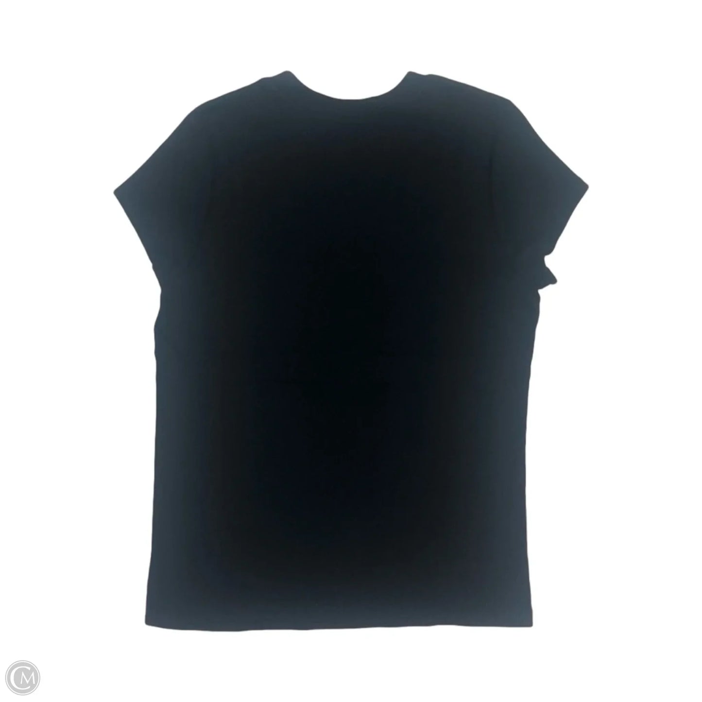 Top Short Sleeve Basic By A New Day In Black, Size: Xl