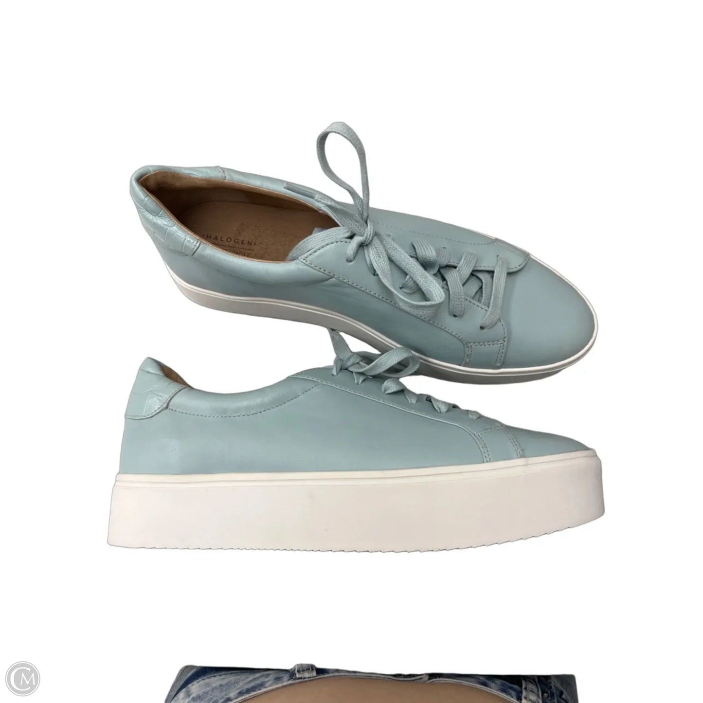 Shoes Sneakers Platform By Halogen In Blue, Size: 10