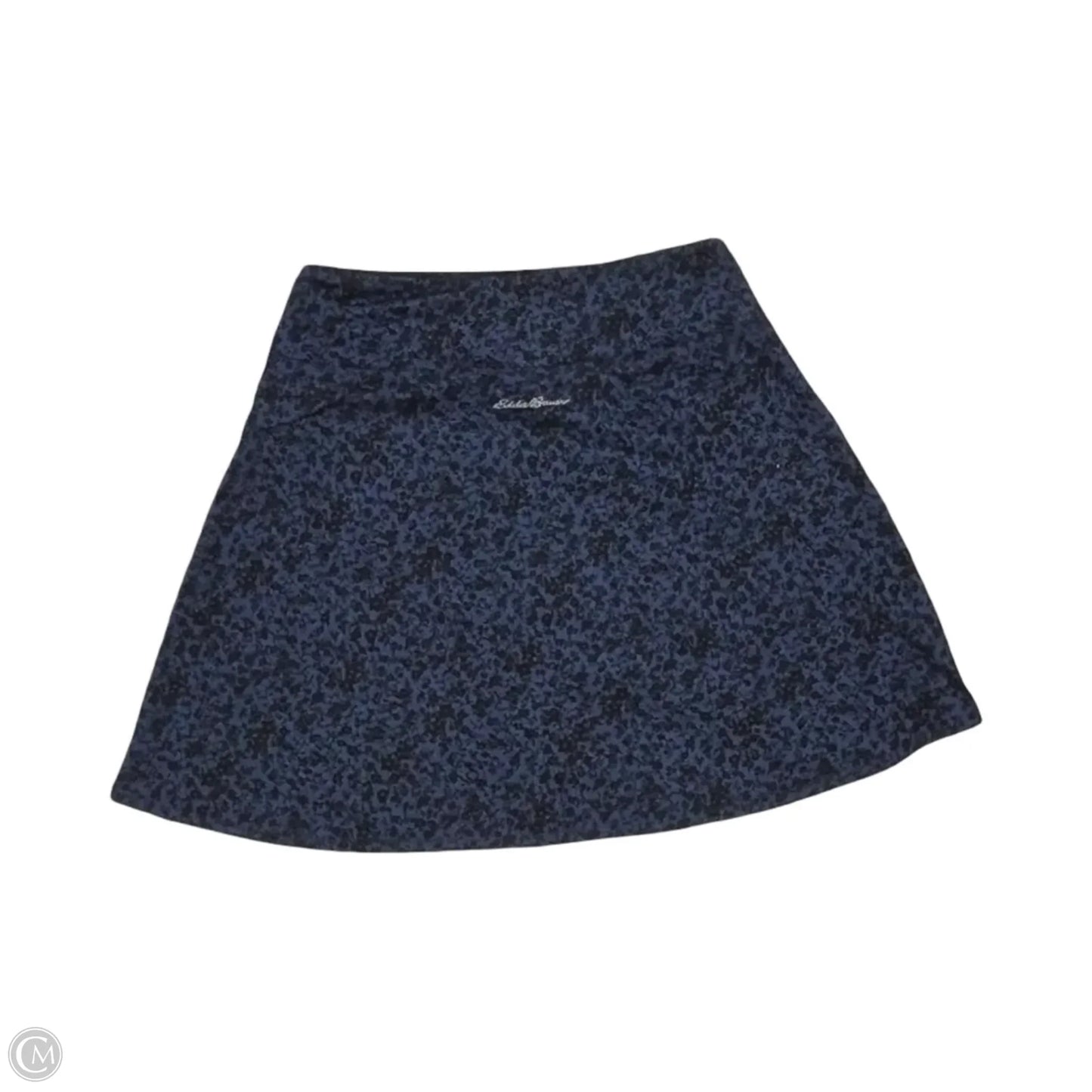 Skirt Mini & Short By Eddie Bauer In Blue, Size: S