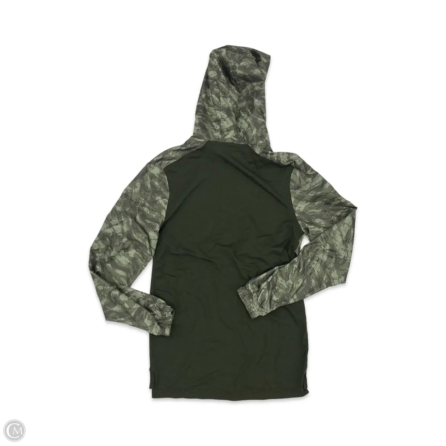 Athletic Jacket By Under Armour In Green, Size: S