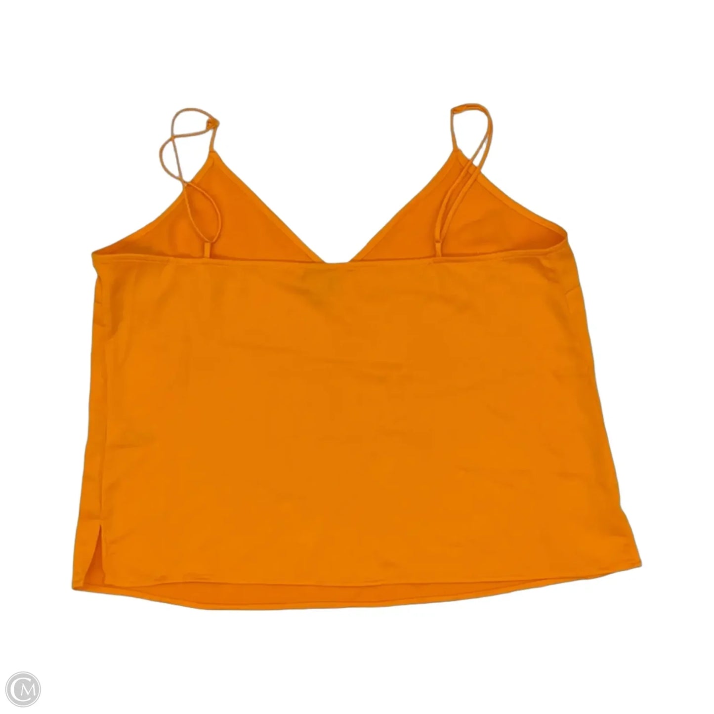 Blouse Sleeveless By A New Day In Orange, Size: L