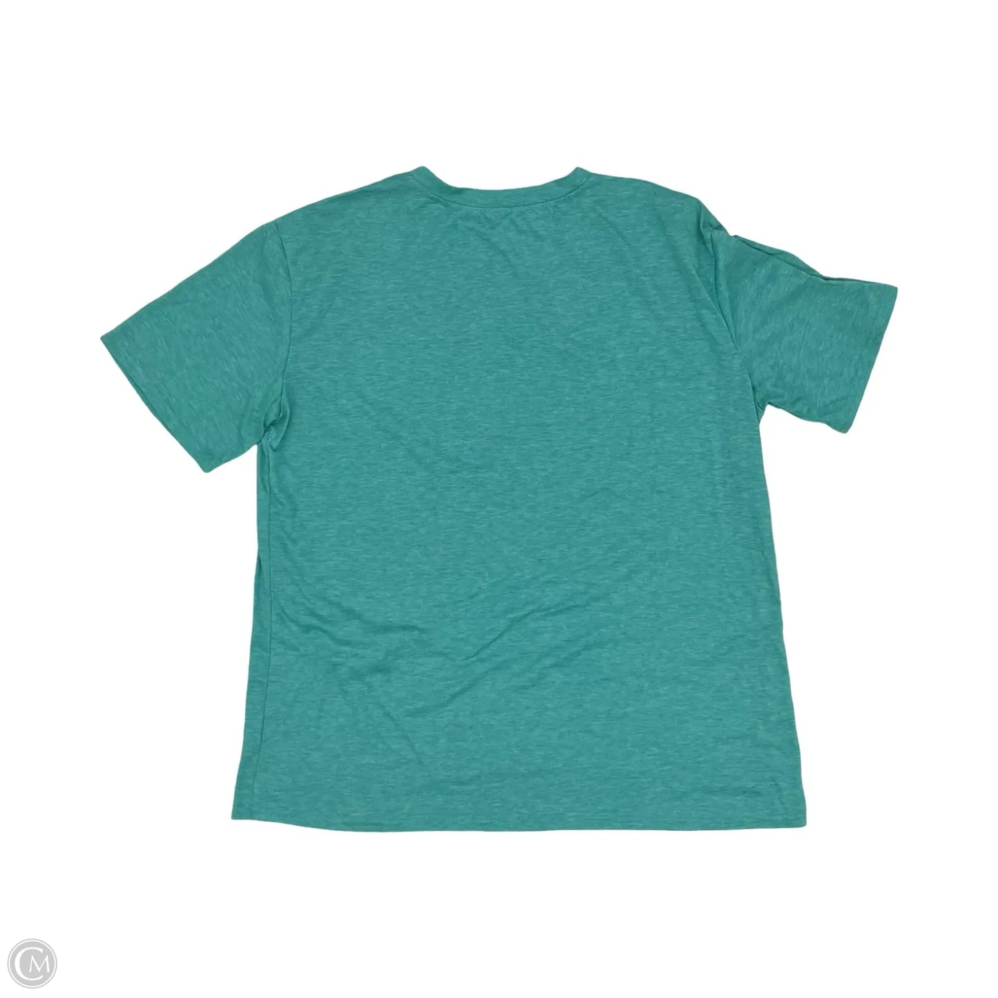 Top Short Sleeve By Clothes Mentor In Teal, Size: L