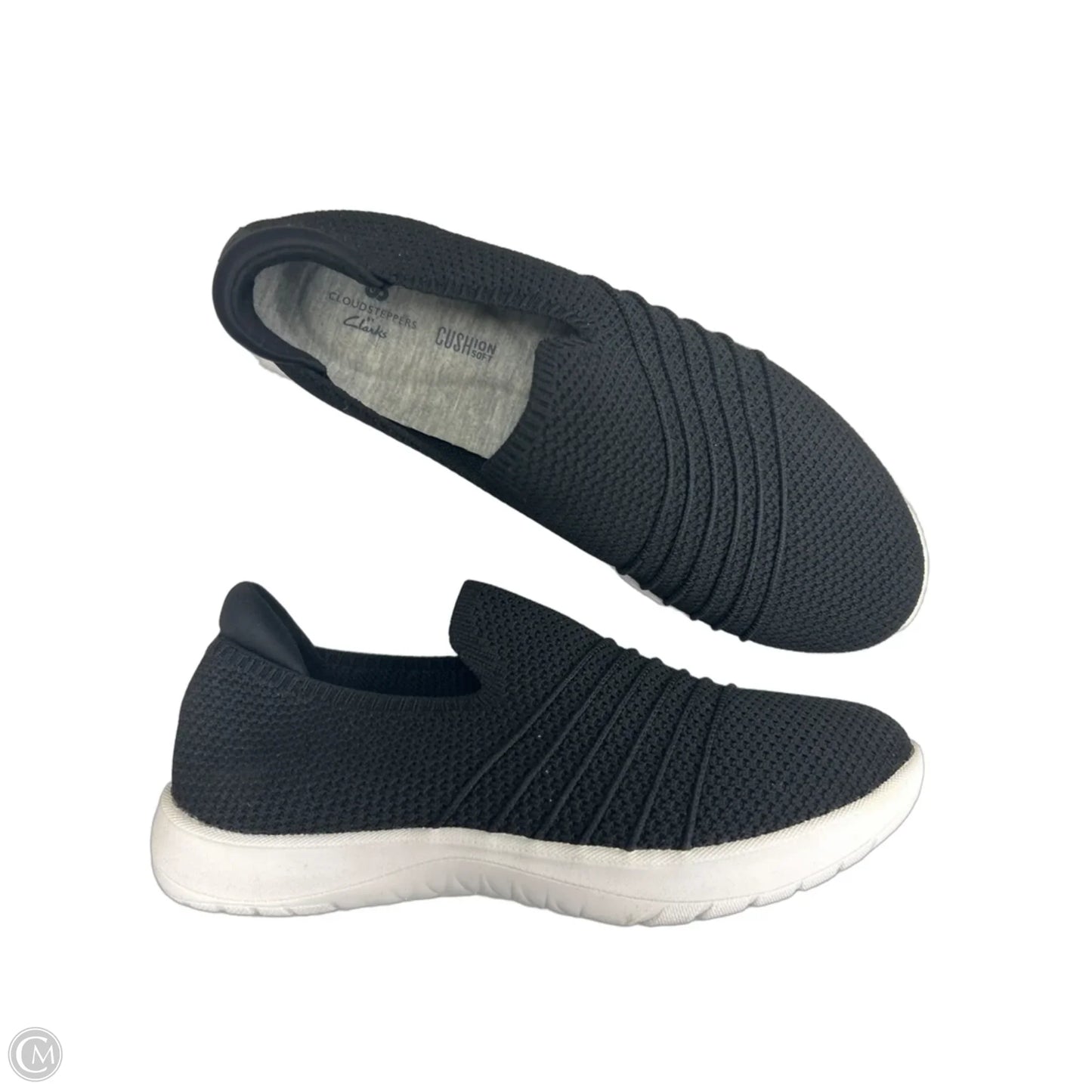 Shoes Flats By Clarks In Black, Size: 6