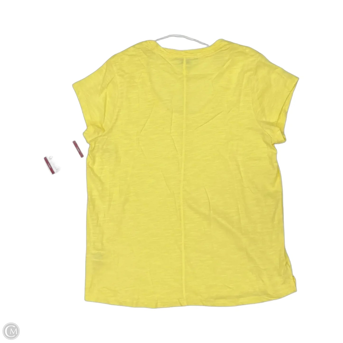 Top Short Sleeve By Social Standard By Sanctuary In Yellow, Size: Xl