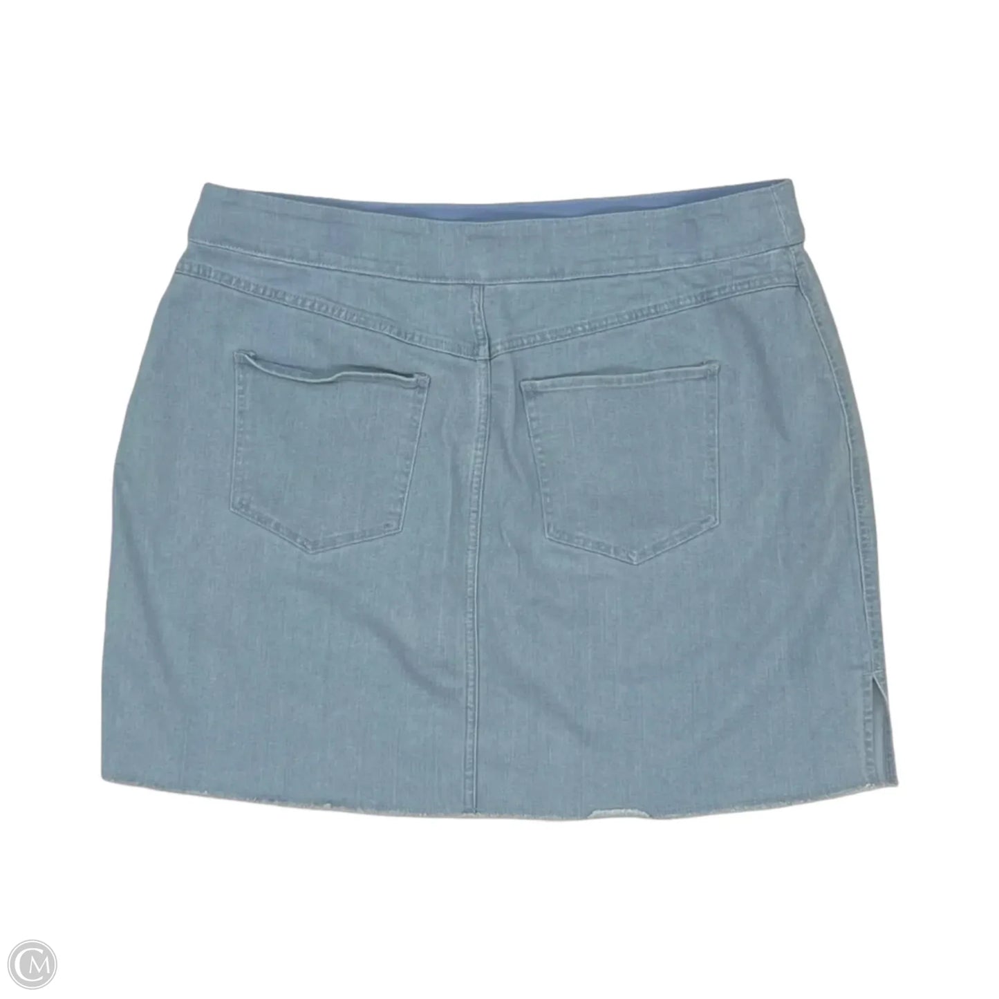 Skirt Mini & Short By Ruby Rd In Blue Denim, Size: 16