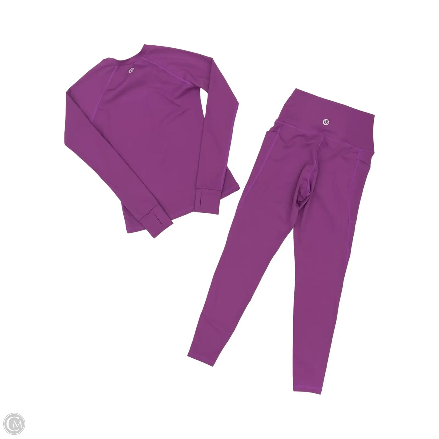 Athletic Pants 2pc By Clothes Mentor In Purple, Size: S