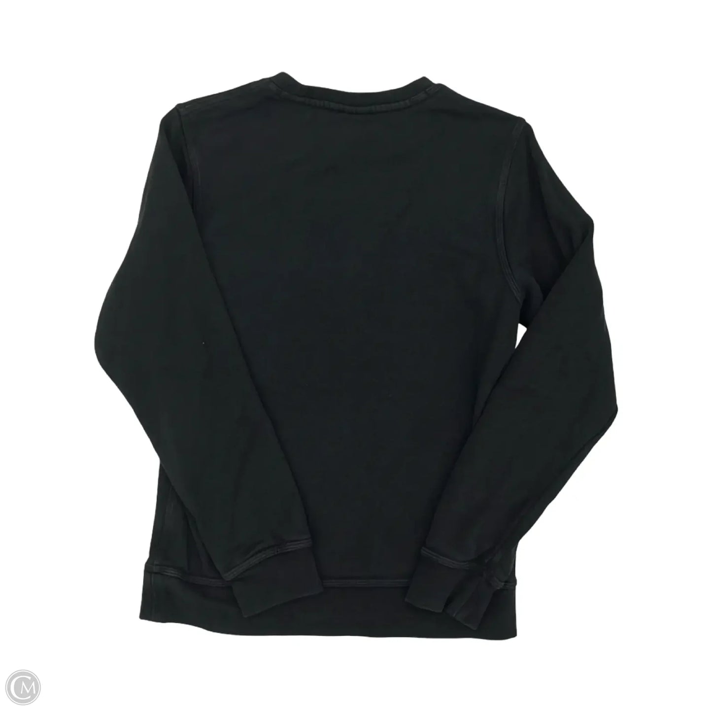 Athletic Sweatshirt Crewneck By Nike In Black, Size: S