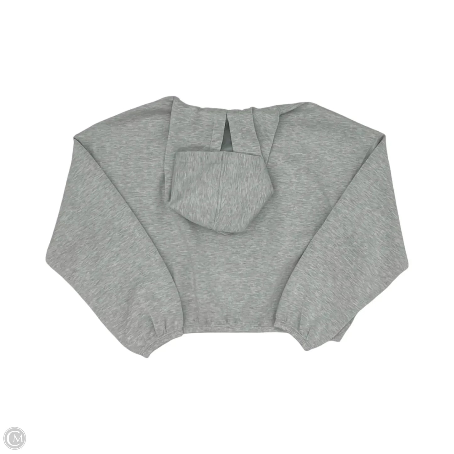 Sweatshirt Hoodie By Ces Femme In Grey, Size: M
