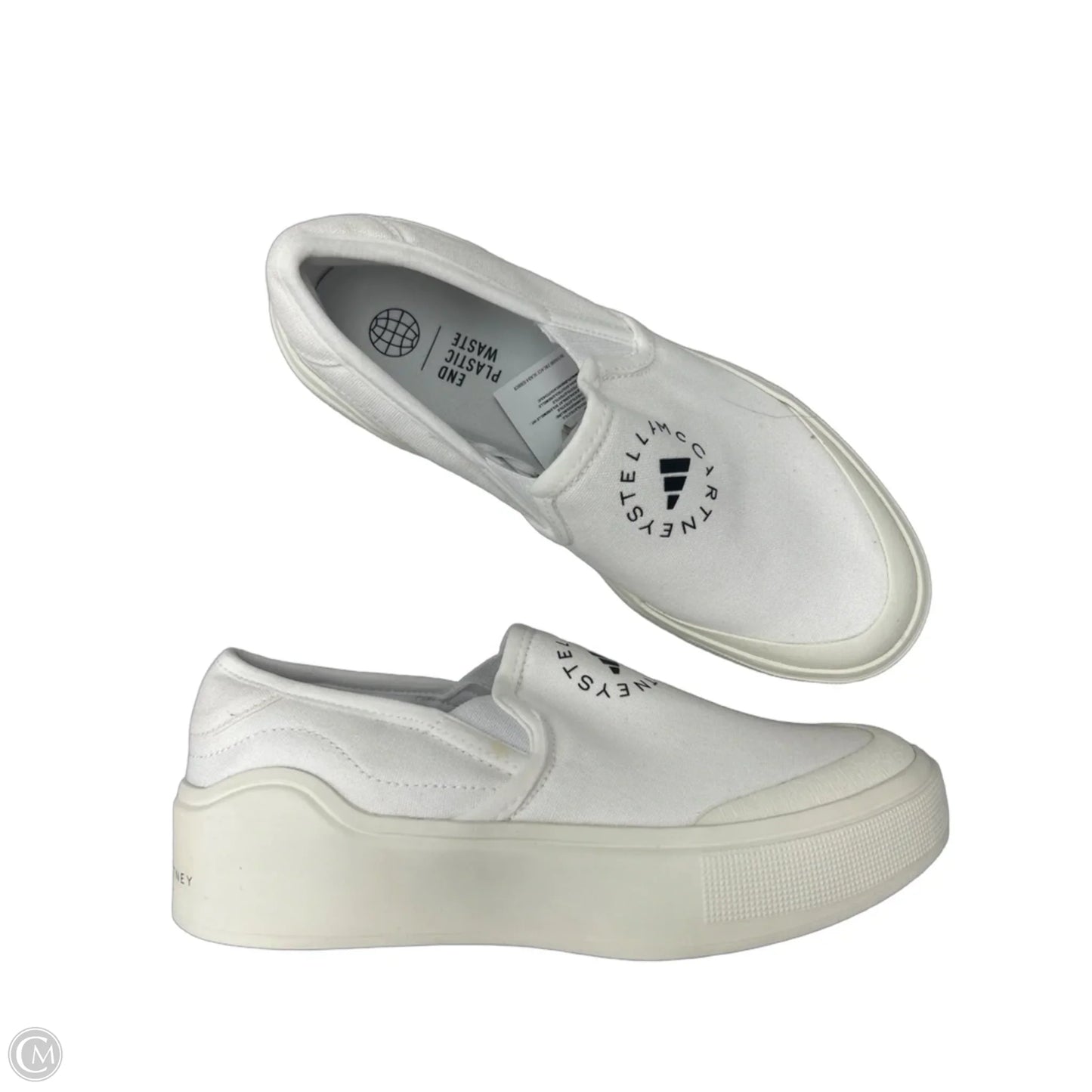 Shoes Heels Platform By Adidas In White, Size: 8