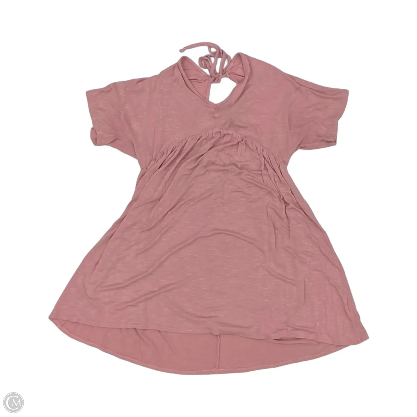Tunic Short Sleeve By Olivia Rae In Pink, Size: M