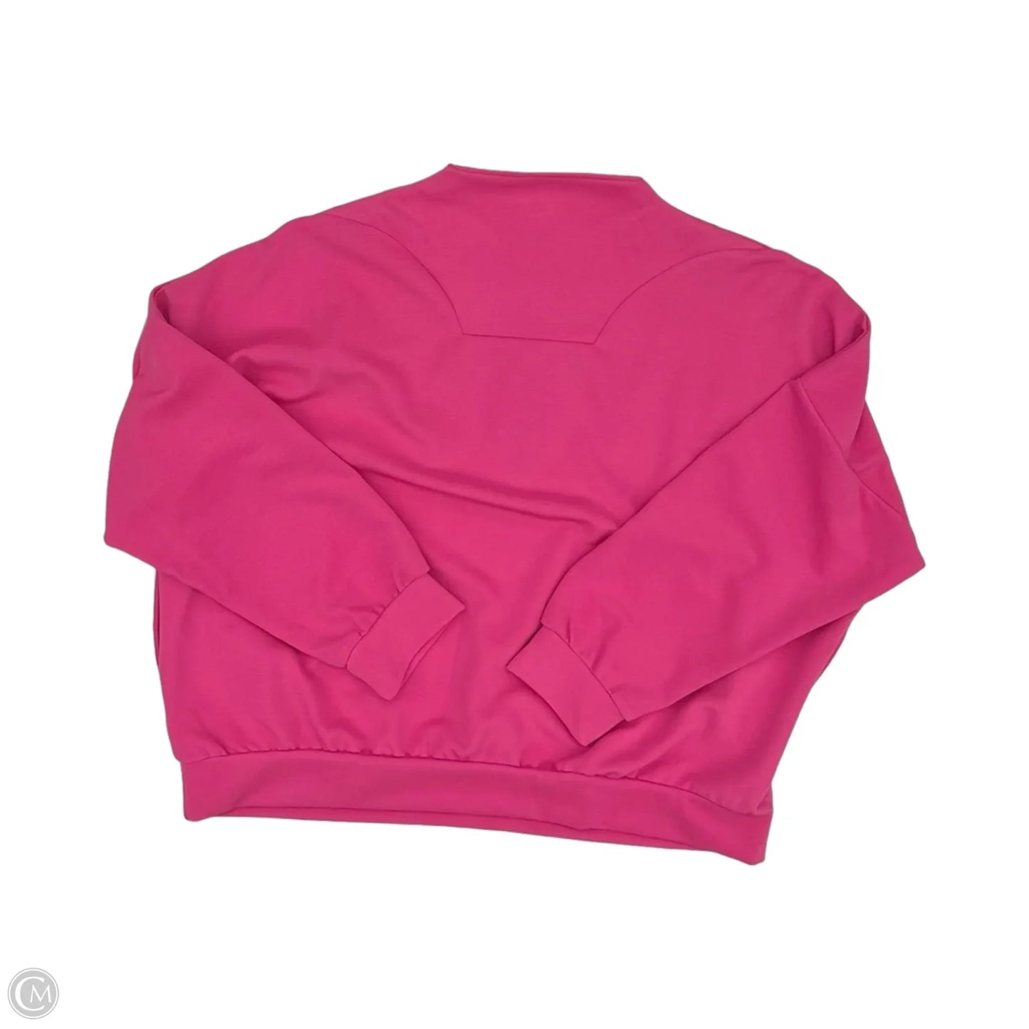 Sweatshirt Collar By Cme In Pink, Size: Xxl