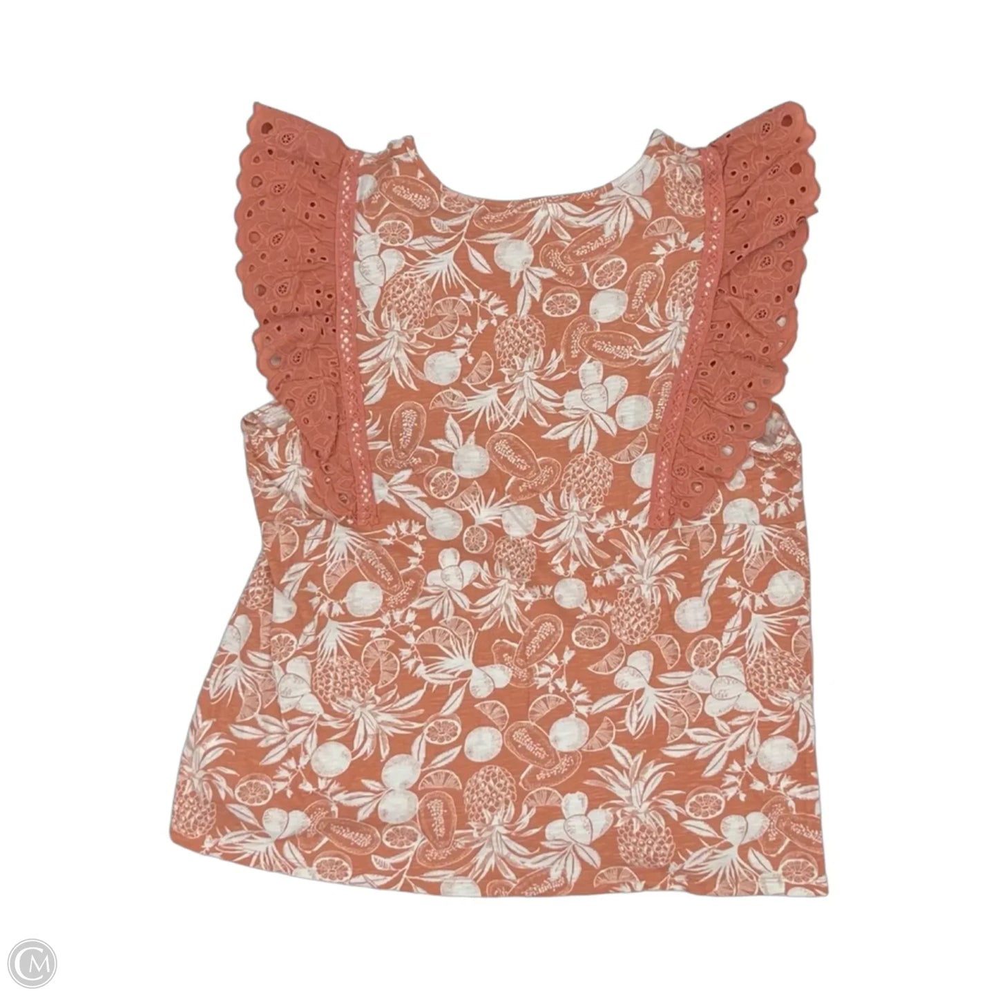 Top Short Sleeve By Lc Lauren Conrad In Pink, Size: Xl