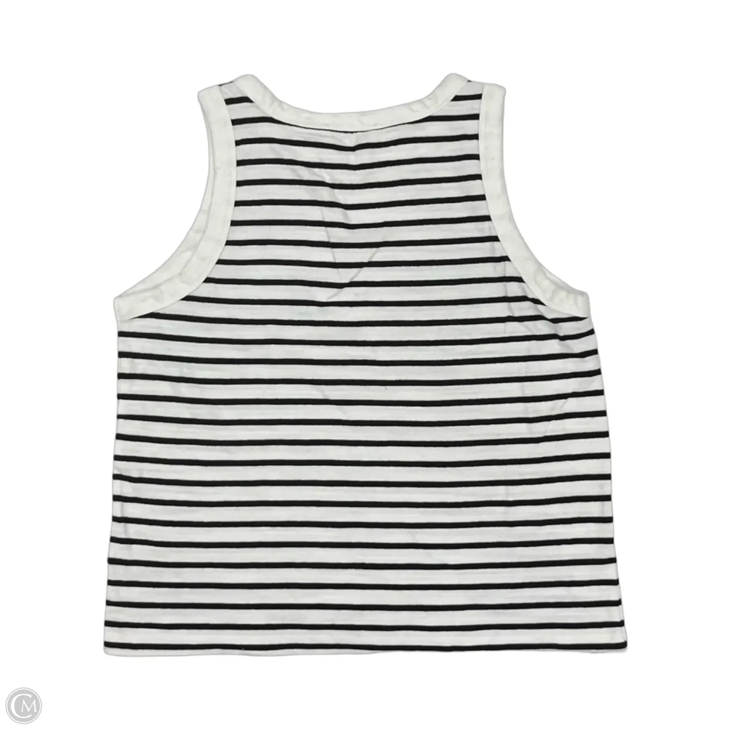 Tank Top By Loft In Black & White, Size: Xl