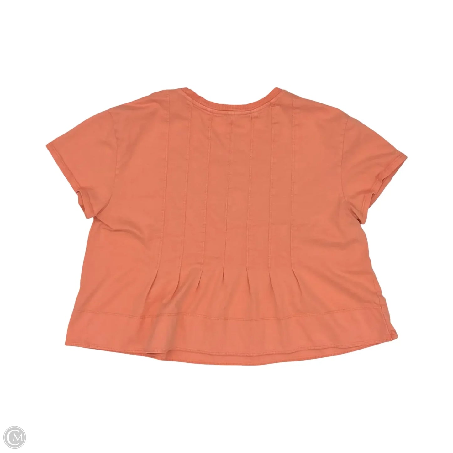Top Short Sleeve By Pilcro In Pink, Size: L