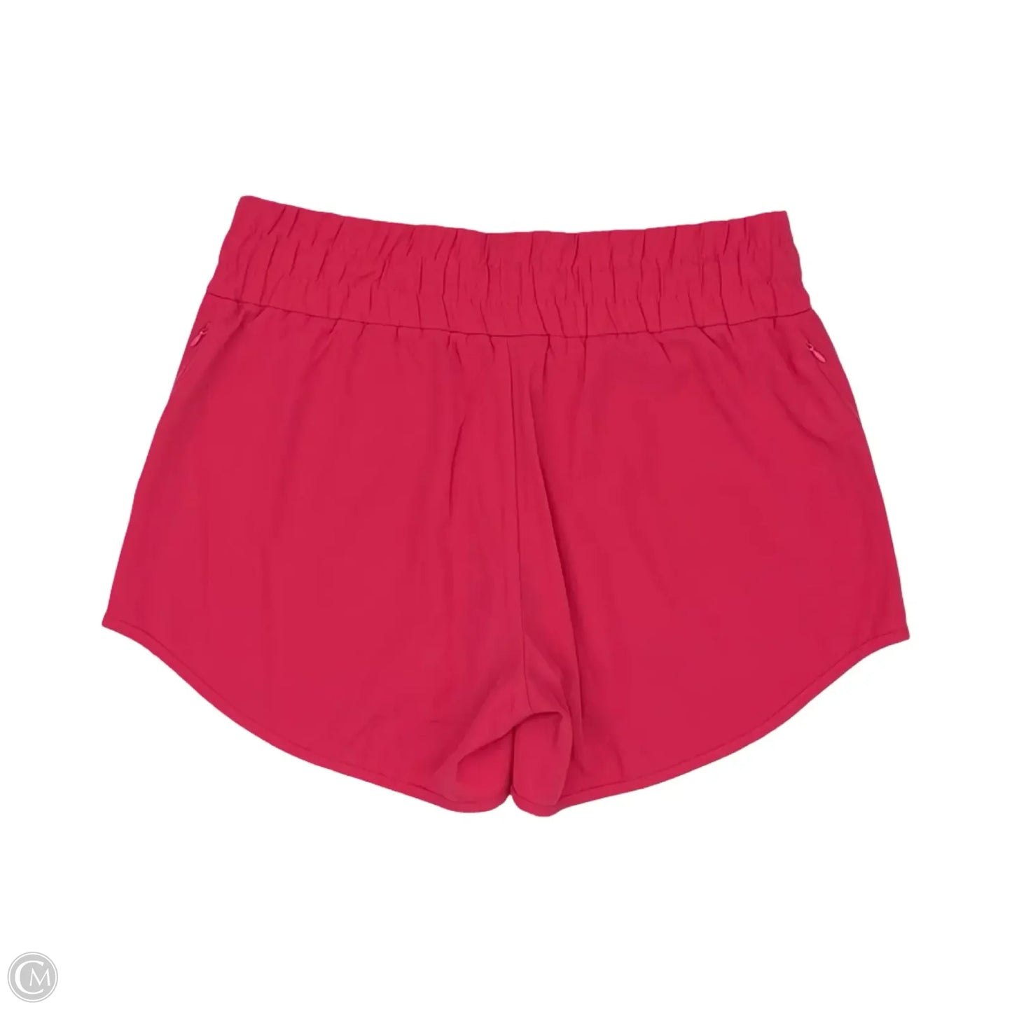 Athletic Shorts By Zyia In Pink, Size: L