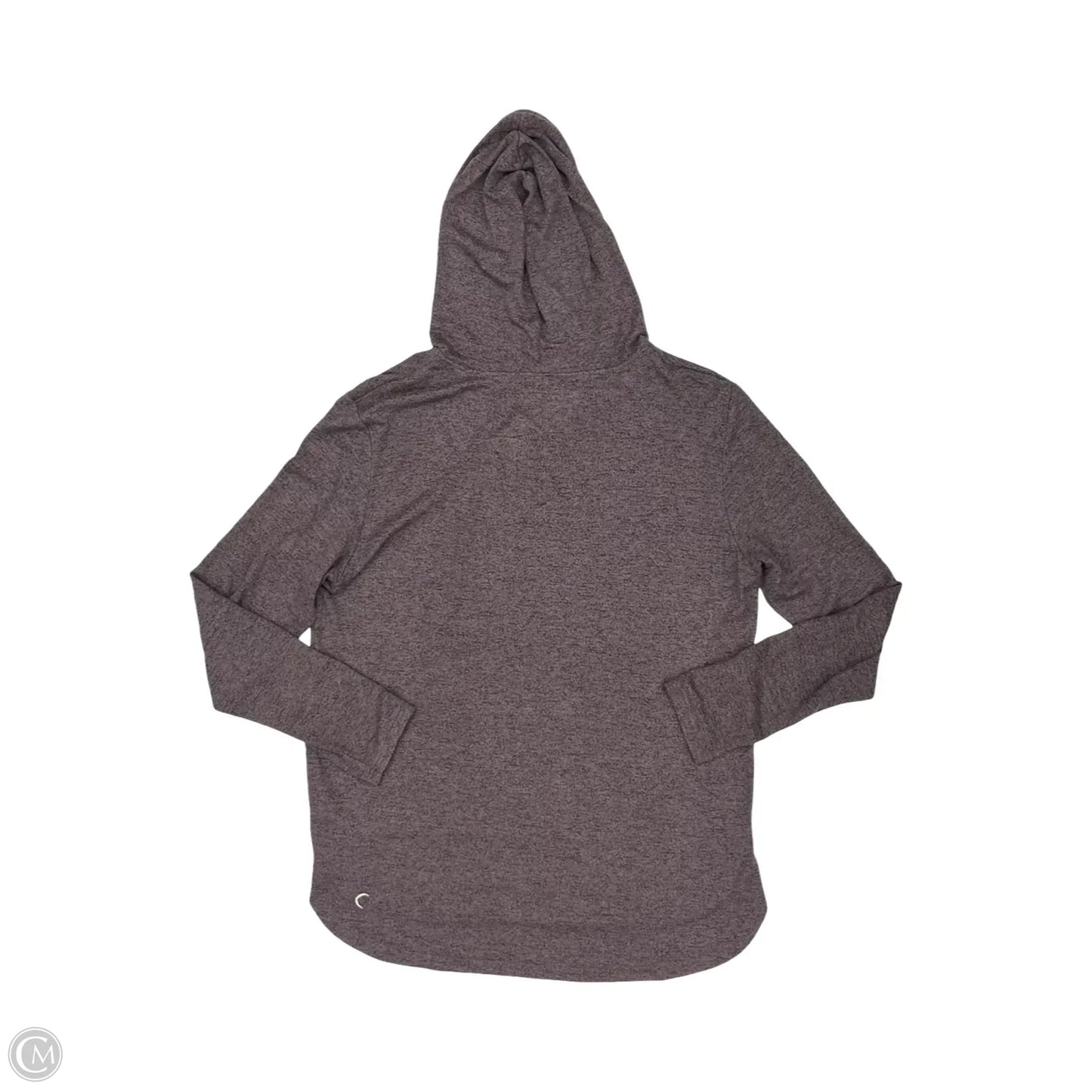 Athletic Top Long Sleeve Hoodie By Zyia In Purple, Size: M