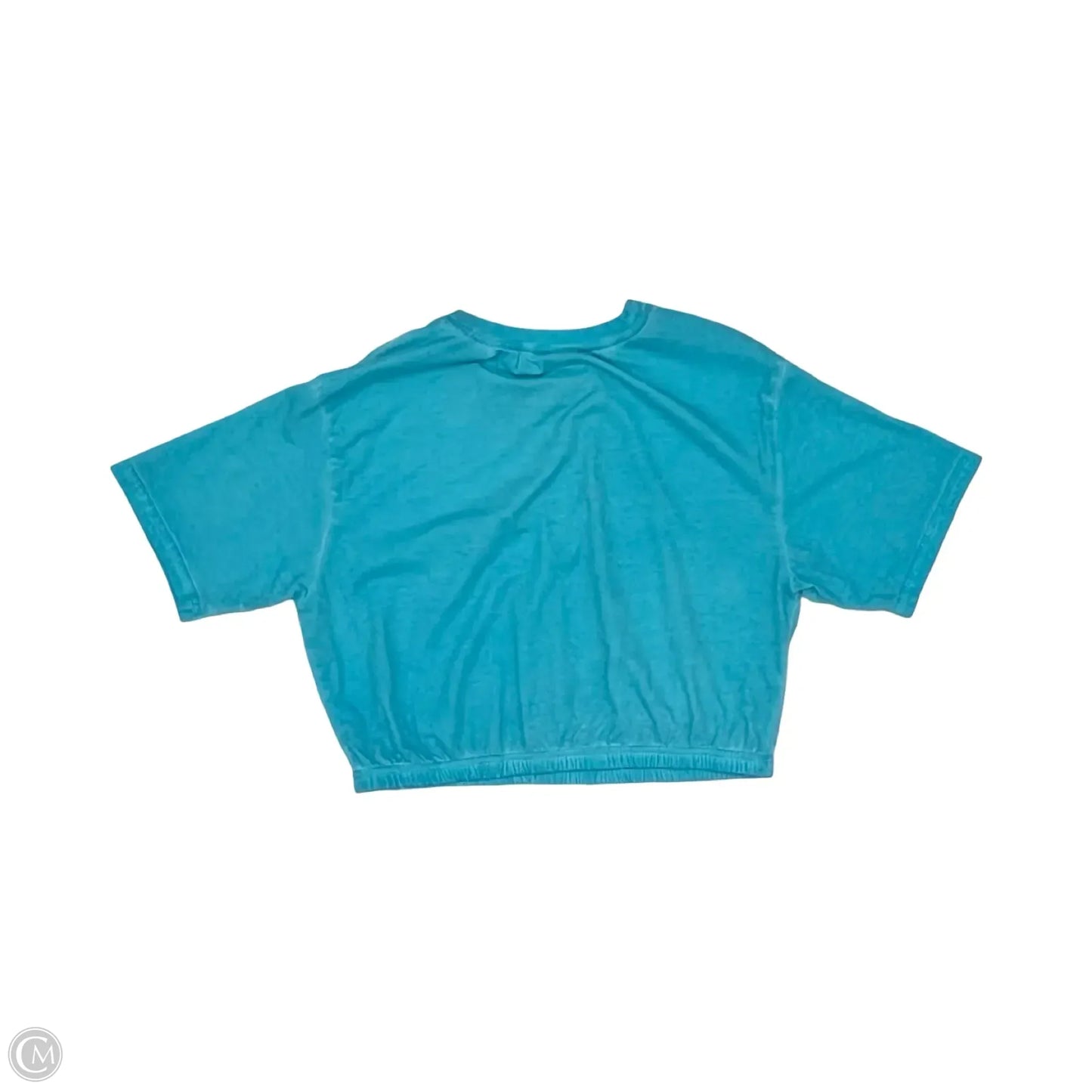 Athletic Top Short Sleeve By Joy Lab In Blue, Size: S