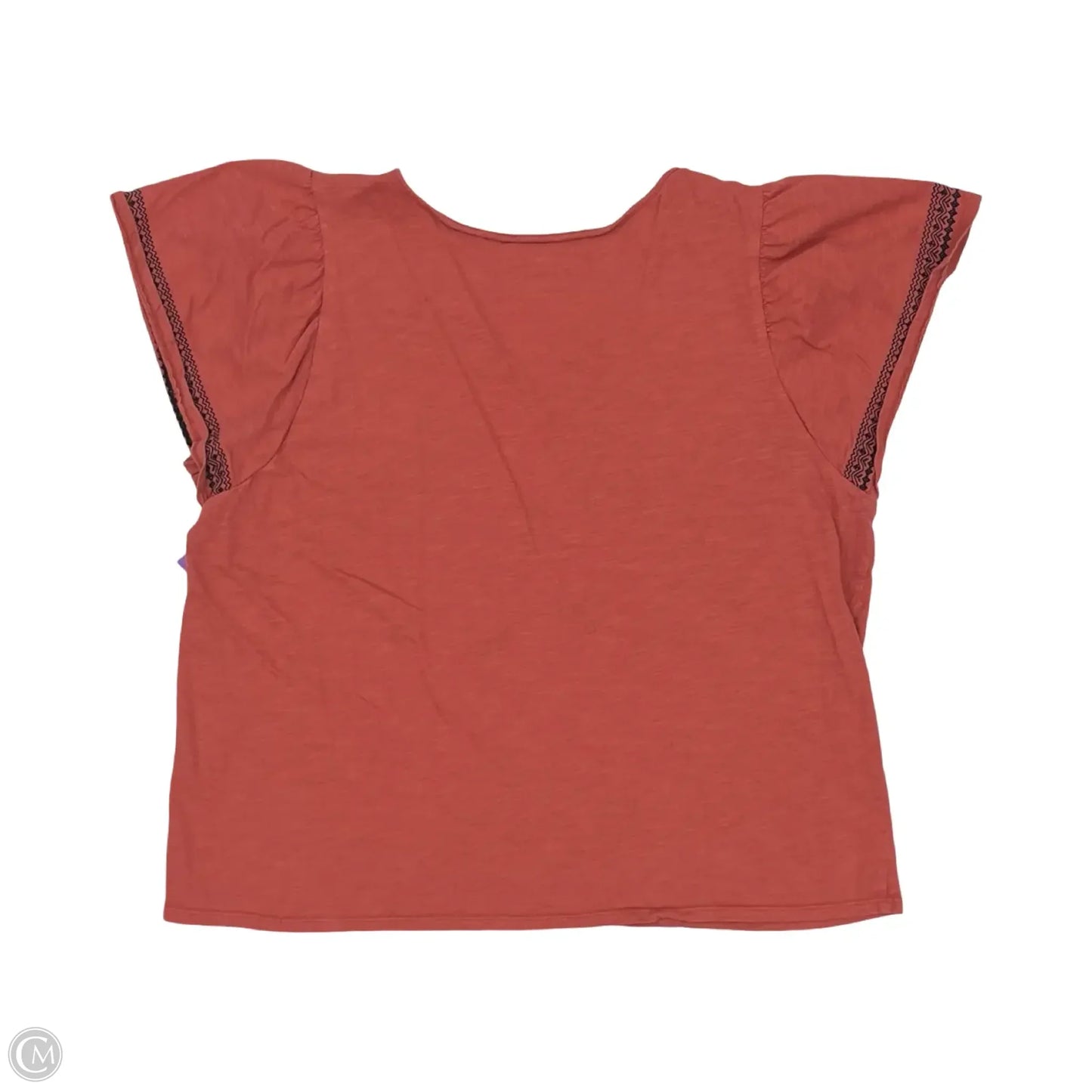 Top Short Sleeve By Sonoma In Pink, Size: Xxl