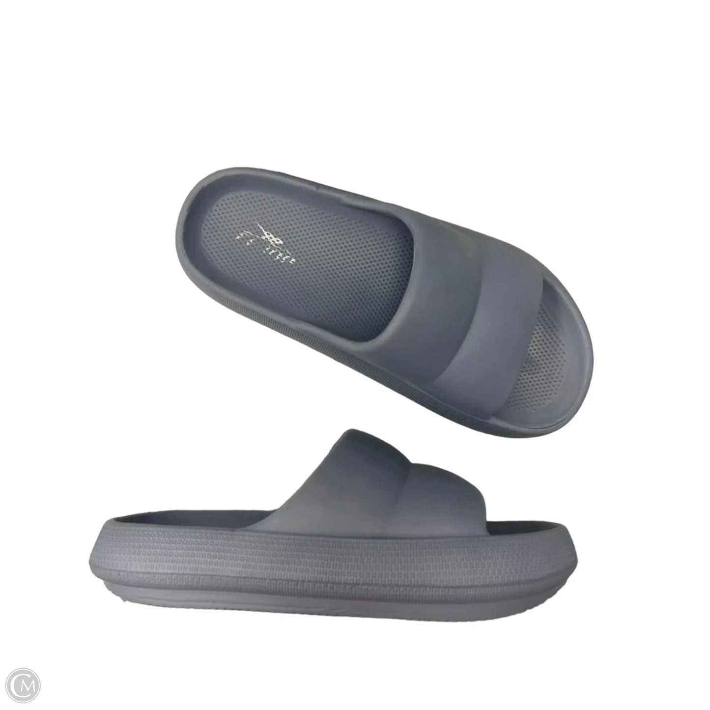 Sandals Flats By Cmf In Grey, Size: 10