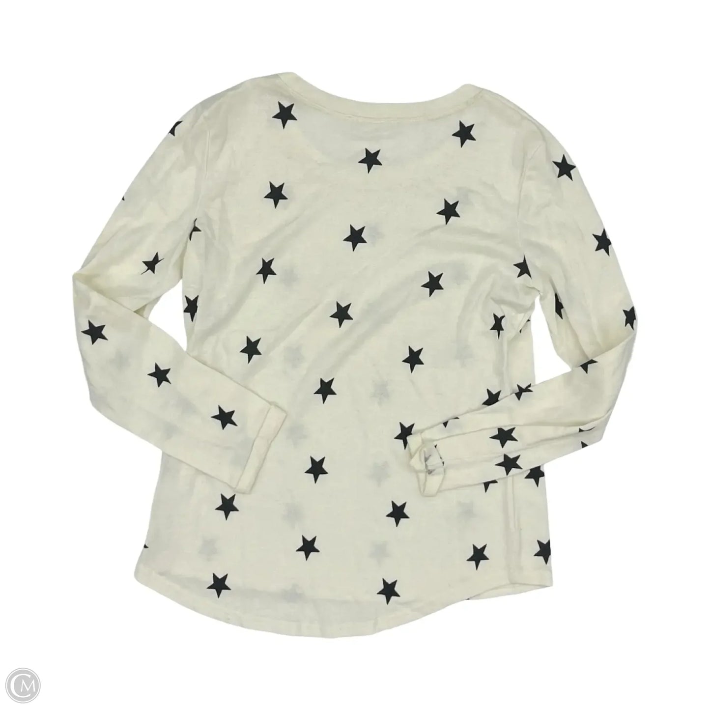 Top Long Sleeve By Ellison In Cream, Size: L