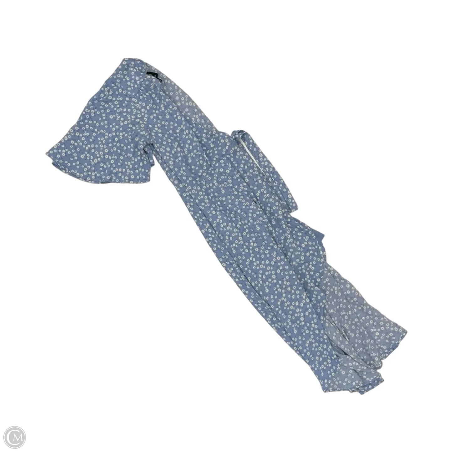 Dress Party Midi By Bobeau In Blue & White, Size: Xs