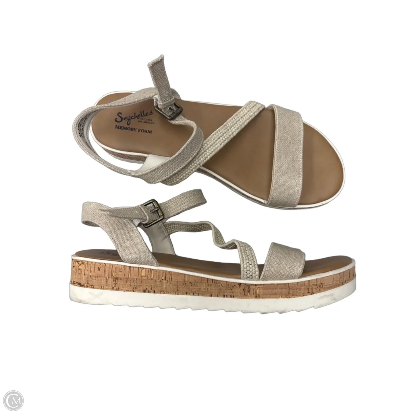 Sandals Flats By Seychelles In Tan, Size: 8.5