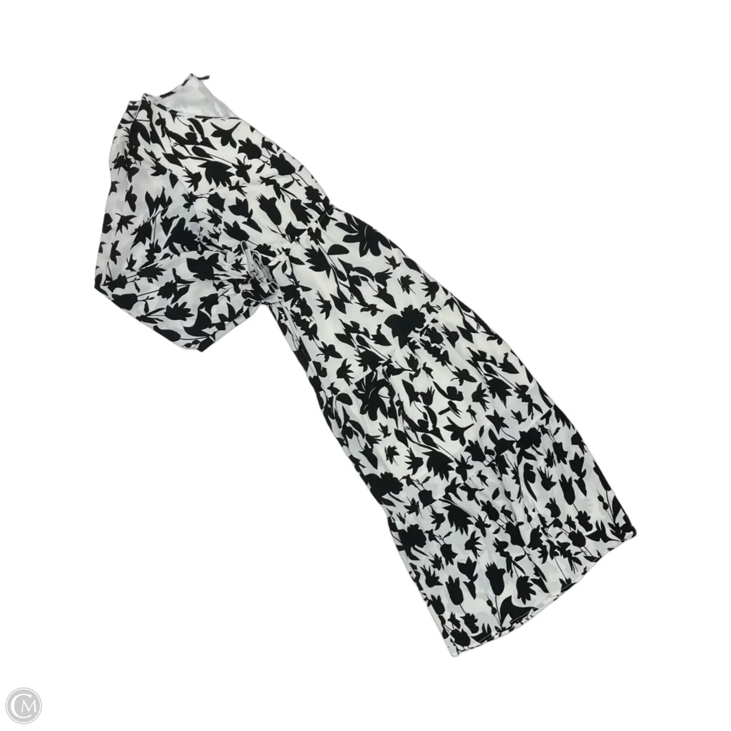Dress Party Midi By Cme In Black & White, Size: Xl