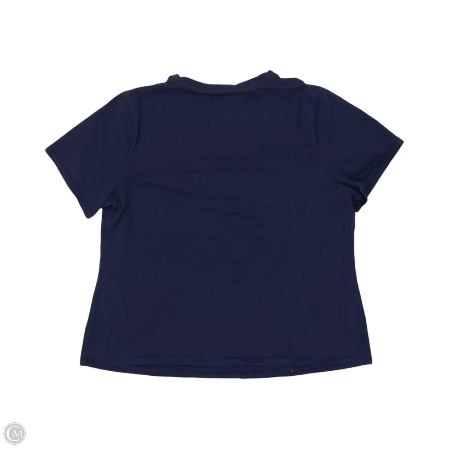 Top Short Sleeve Basic By A New Day In Navy, Size: Xxl