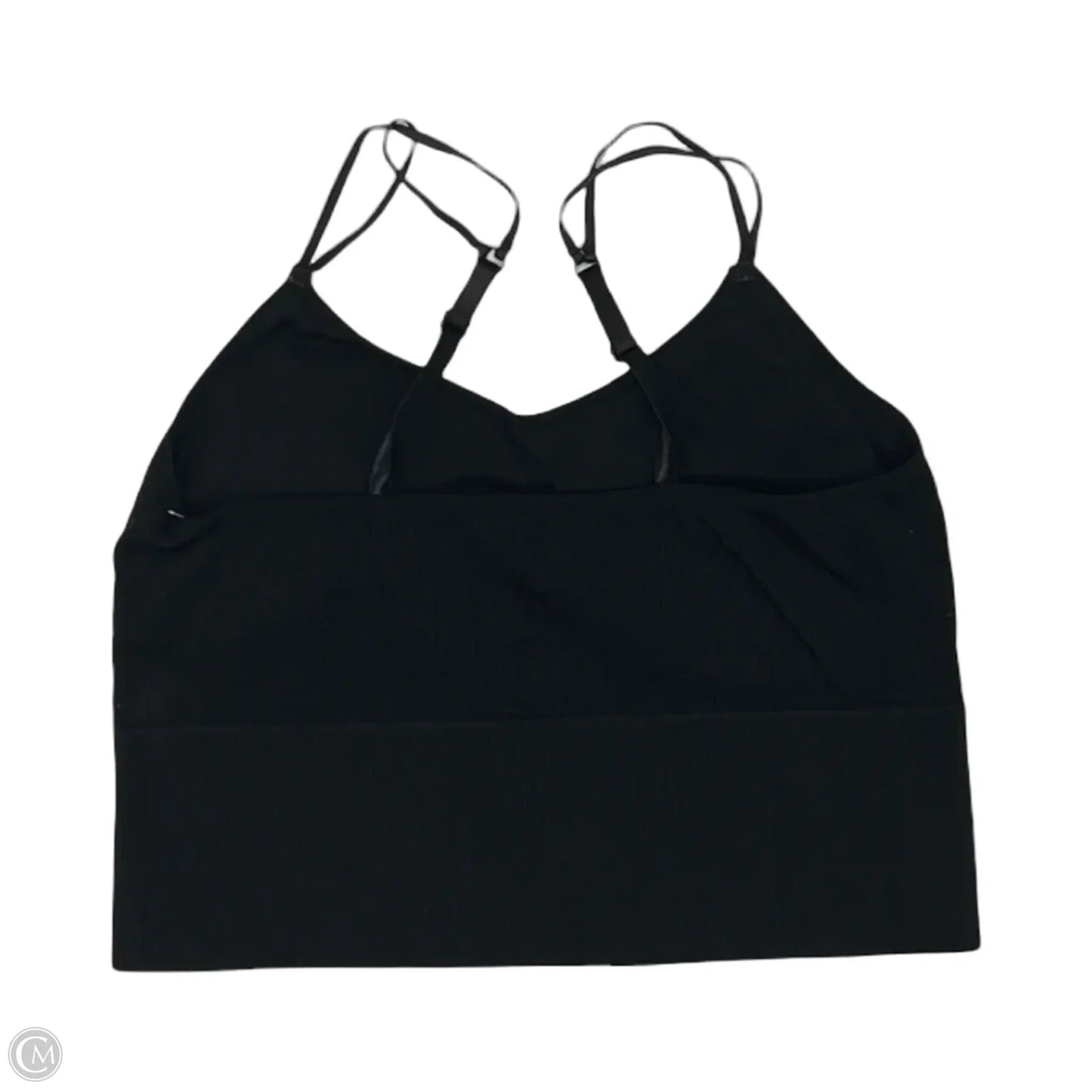 Athletic Bra By Izod In Black, Size: 2x