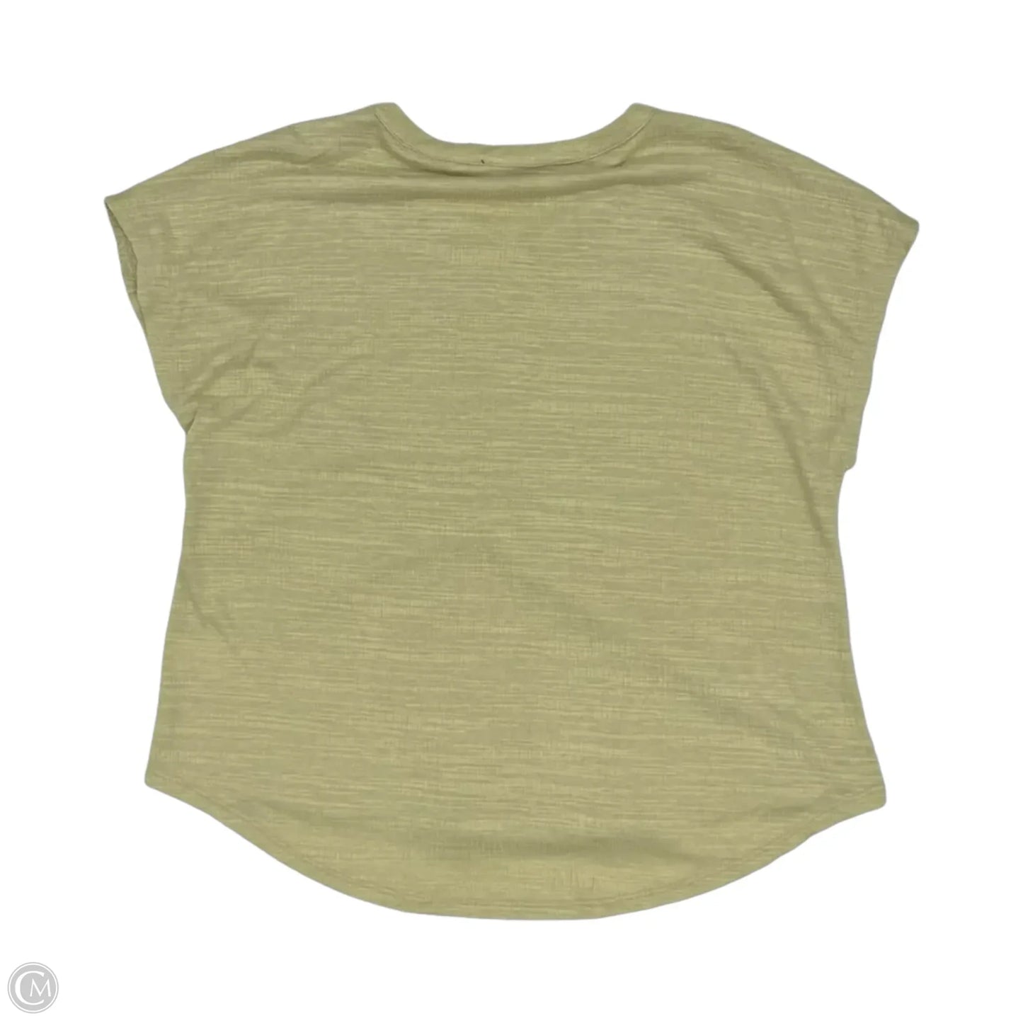 Top Short Sleeve By Cable And Gauge In Green, Size: Xl