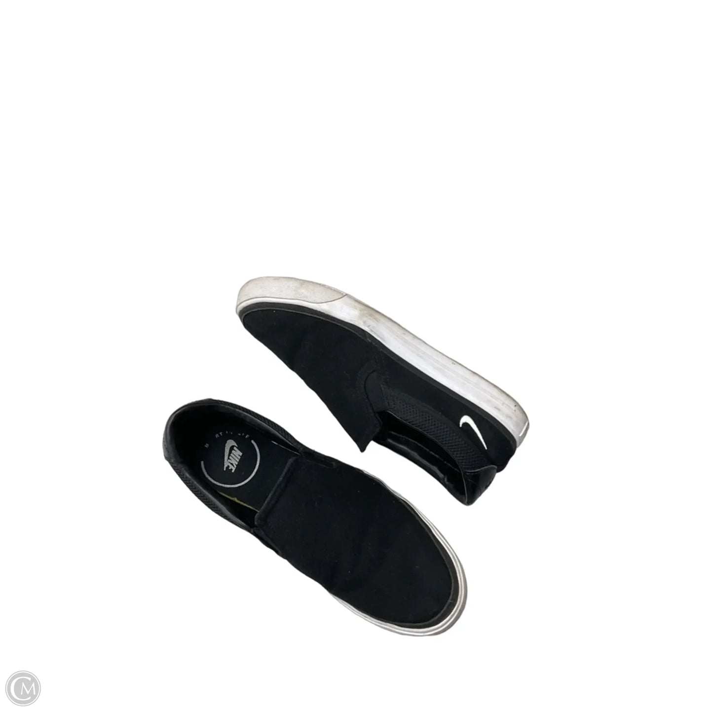 Shoes Flats By Nike In Black, Size: 8.5