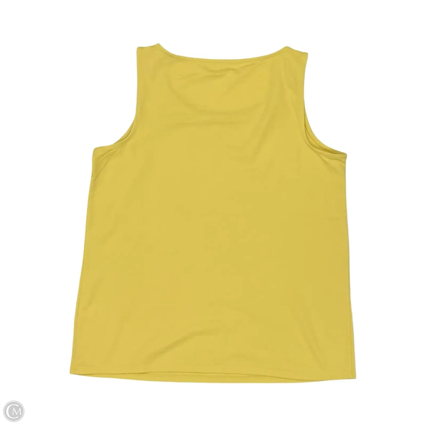 Top Sleeveless Basic By J. Jill In Yellow, Size: Xs